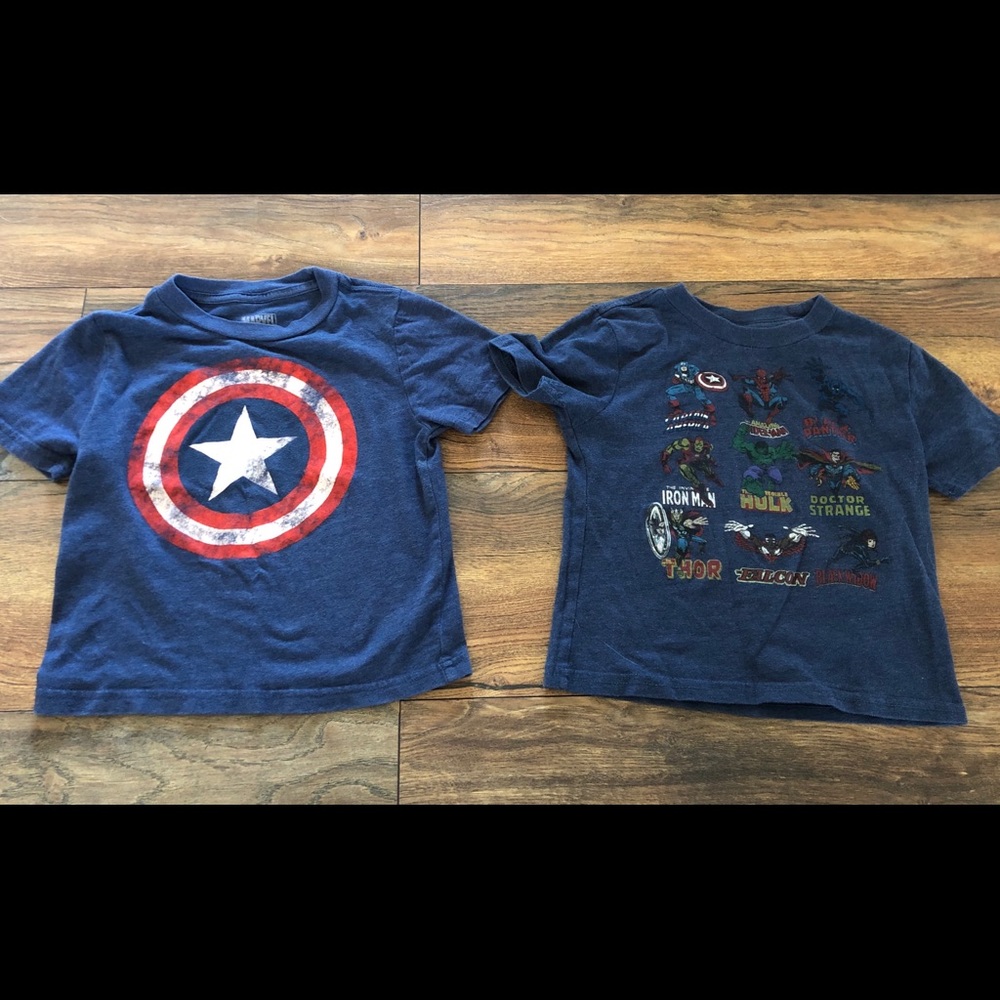 4t Marvel Shirt Bundle